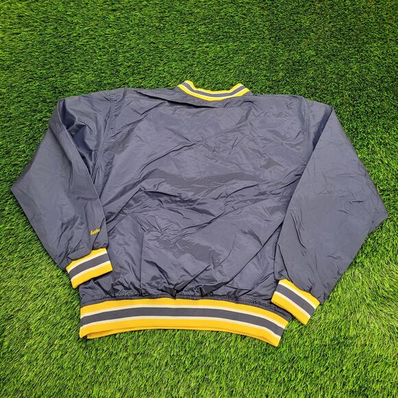 Vintage Eastbay Pullover Windbreaker Large 23x23 Boxy Blue - Picture 3 of 15